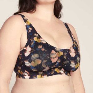 KNIX LuxeLift Pullover Bra - Winter Floral / M